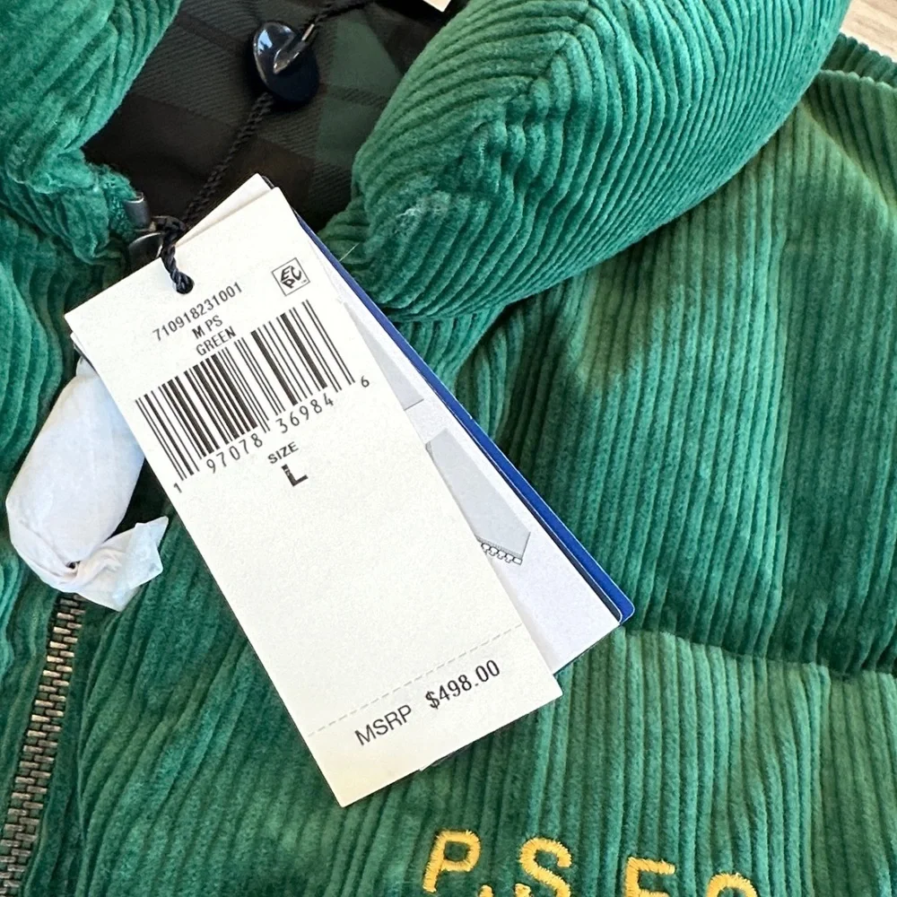 Polo Sport Corduroy Down Jacket Polo Ralph Lauren